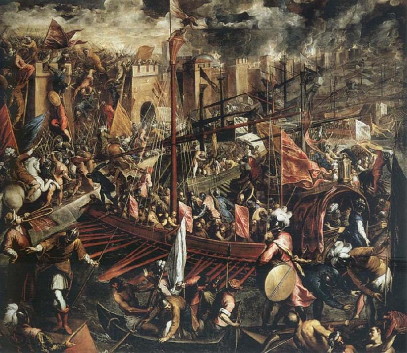 Domenico Tintoretto The Conquest of Constantinople